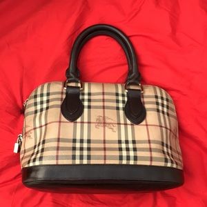 Vintage Burberry Alma Bag